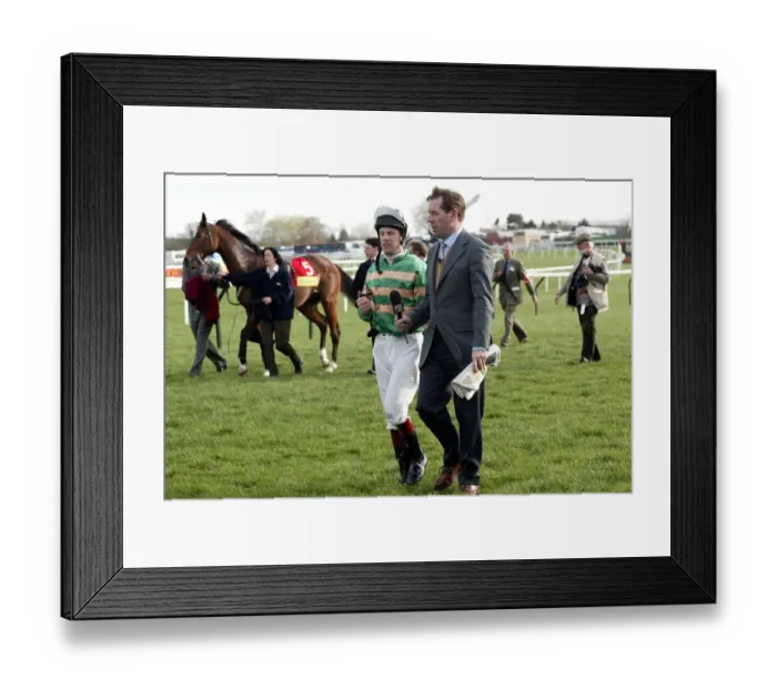 Framed Print : Istabraq & Charlie Swan