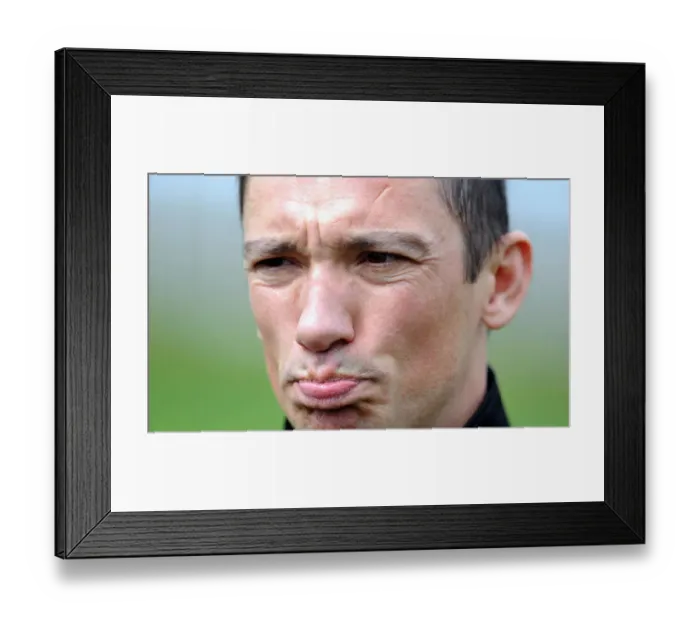 Framed Print : Frankie Dettori Framed Print : Frankie Dettori