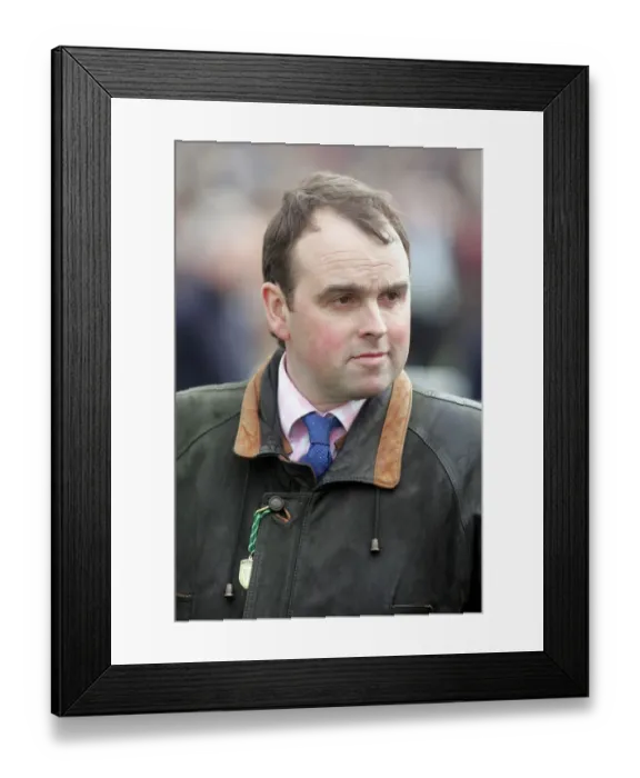 Framed Print : Alan King Race Horse Trainer Cheltenham Festival 2005 Cheltenham Racecourse Framed Print : Alan King Race Horse Trainer Cheltenham Festival 2005 Cheltenham Racecourse
