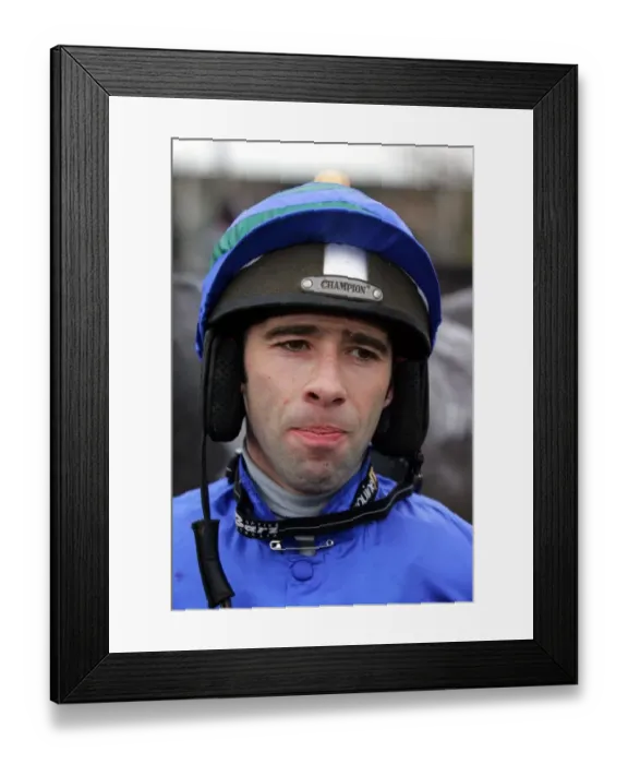 Framed Print : Tom Doyle Jockey Cheltenham Festival 2006 Cheltenham Racecourse