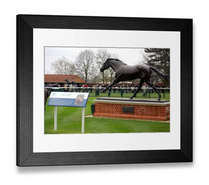 Framed Print : Persian Punch Statue Framed Print : Persian Punch Statue