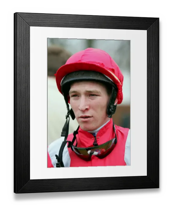 Framed Print : S O Hara Jockey Craven Meeting, Newmarket Rowley Mile Course