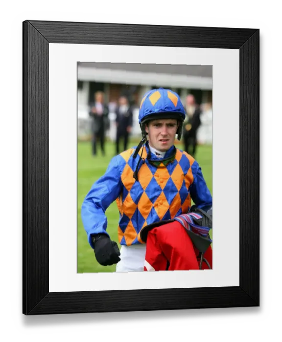 Framed Print : Ton Evans Jockey York Ebor Festival 2006 York Racecourse Framed Print : Ton Evans Jockey York Ebor Festival 2006 York Racecourse