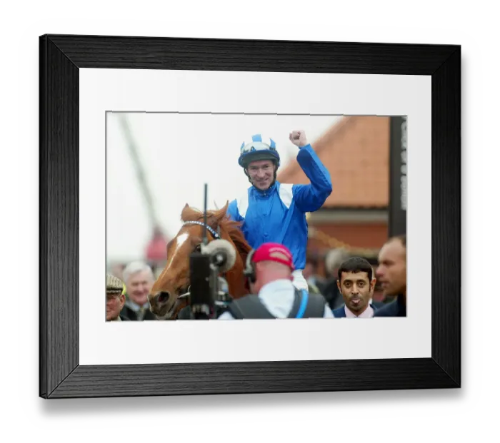 Framed Print : Richard Hills & Haafhd 2000 Guineas Winners 2004 Richard Framed Print : Richard Hills & Haafhd 2000 Guineas Winners 2004 Richard