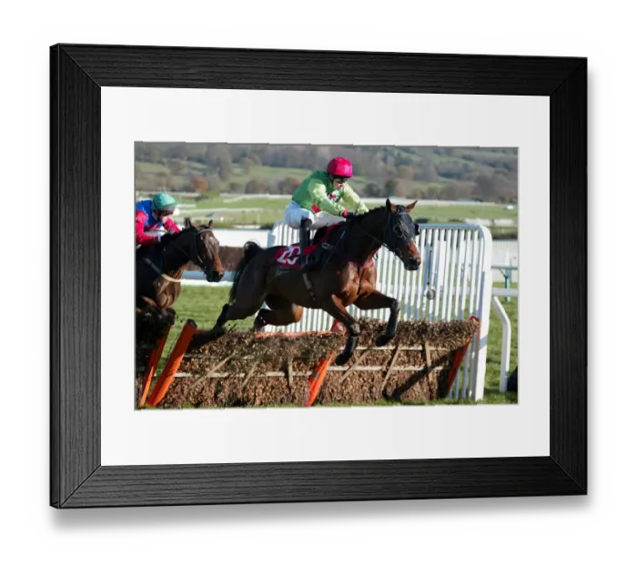 Framed Print : Gan Eagla Ridden By S.Thomas Cheltenham Open Meeting 2004 Cheltenham Racecourse Framed Print : Gan Eagla Ridden By S.Thomas Cheltenham Open Meeting 2004 Cheltenham Racecourse