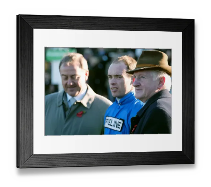 Framed Print : David Johnson, Timothy Murphy & Martin Pipe David Johnso Framed Print : David Johnson, Timothy Murphy & Martin Pipe David Johnso