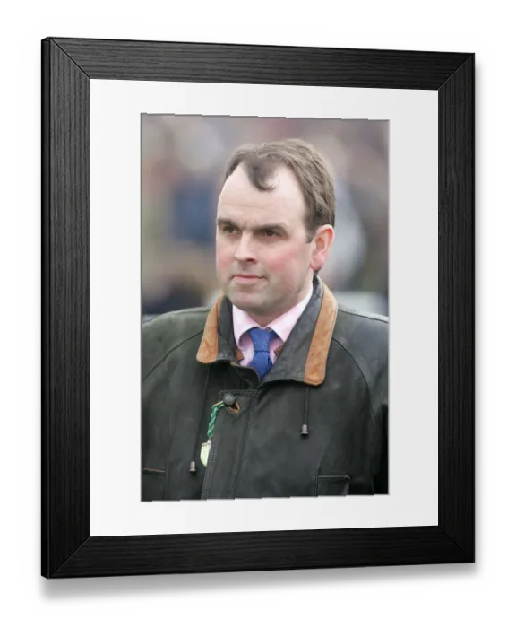 Framed Print : Alan King Race Horse Trainer Cheltenham Festival 2005 Cheltenham Racecourse Framed Print : Alan King Race Horse Trainer Cheltenham Festival 2005 Cheltenham Racecourse
