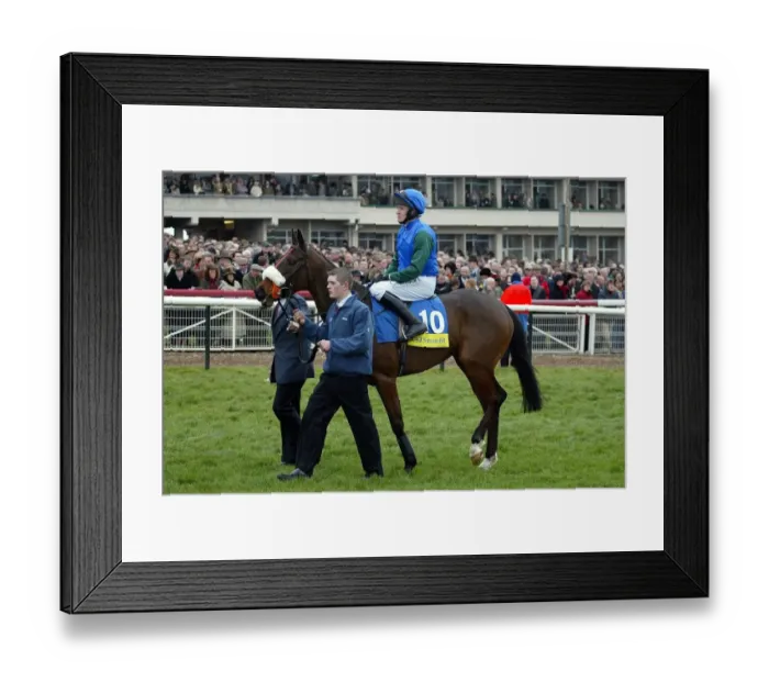 Framed Print : Macs Joy Ridden By B.Geraghty Cheltenham Festival 2005 Cheltenham Racecourse