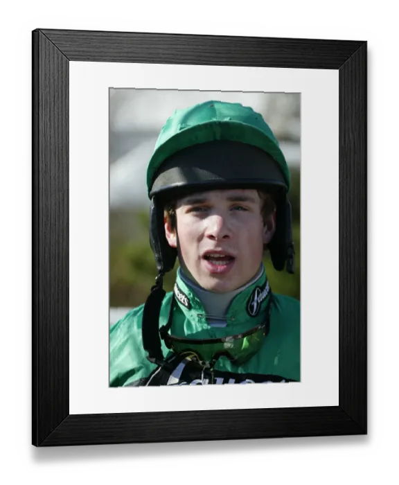 Framed Print : S. Thomas. S.Thomas Jockey Cheltenham Festival 2005 Cheltenham Racecourse Framed Print : S. Thomas. S.Thomas Jockey Cheltenham Festival 2005 Cheltenham Racecourse