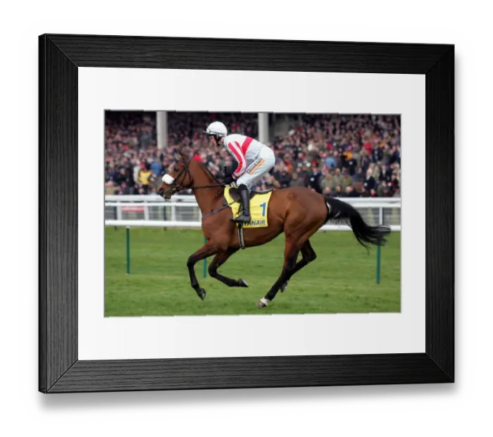 Framed Print : Hi Cloy Ridden By A.J.Mcnamara Cheltenham Festival 2006 Cheltenham Racecourse Framed Print : Hi Cloy Ridden By A.J.Mcnamara Cheltenham Festival 2006 Cheltenham Racecourse