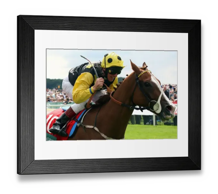 Framed Print : Frankie Dettori and Sewrgeant Cecil