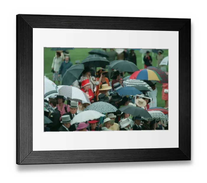 Framed Print : A Wet Royal Ascot Framed Print : A Wet Royal Ascot