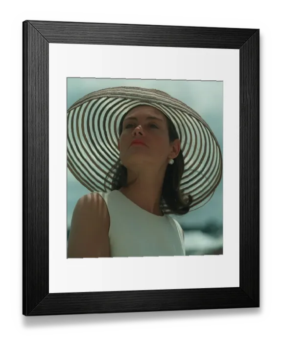 Framed Print : Hat Epsom 97 Epsom Derby 30 July 1997 Date: 30 July 1997 Framed Print : Hat Epsom 97 Epsom Derby 30 July 1997 Date: 30 July 1997