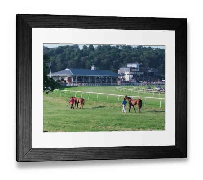 Framed Print : Nottingham Racecourse