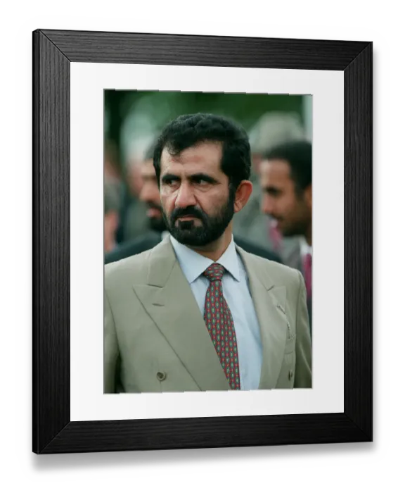 Framed Print : Sheikh Mohammed Al Maktoum Framed Print : Sheikh Mohammed Al Maktoum