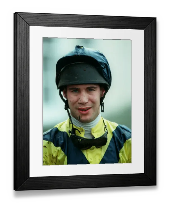 Framed Print : Tim Eley Jockey 27 November 1997 Date: 27 November 1997 Framed Print : Tim Eley Jockey 27 November 1997 Date: 27 November 1997