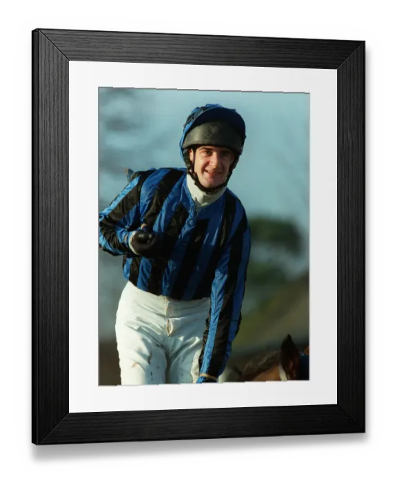 Framed Print : Tom Jenks Jockey 08 December 1997 Date: 08 December 1997 Framed Print : Tom Jenks Jockey 08 December 1997 Date: 08 December 1997
