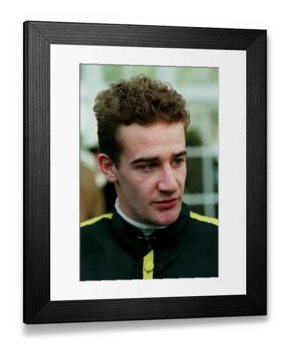 Framed Print : Tom Jenks Jockey 08 January 1998 Date: 08 January 1998