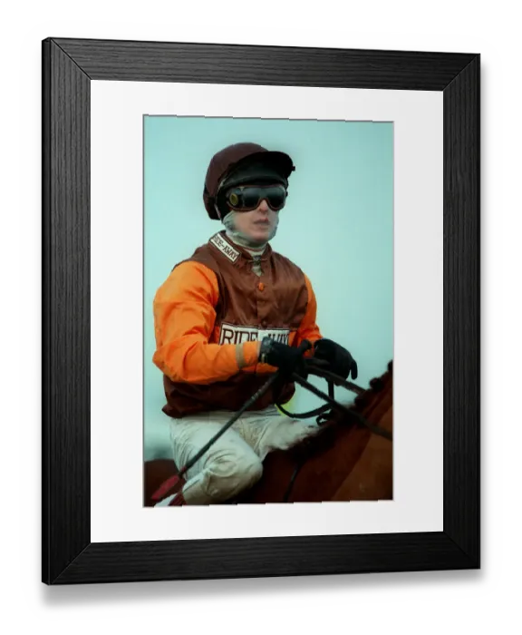 Framed Print : Paul Fessey In Al Weather Kit Framed Print : Paul Fessey In Al Weather Kit