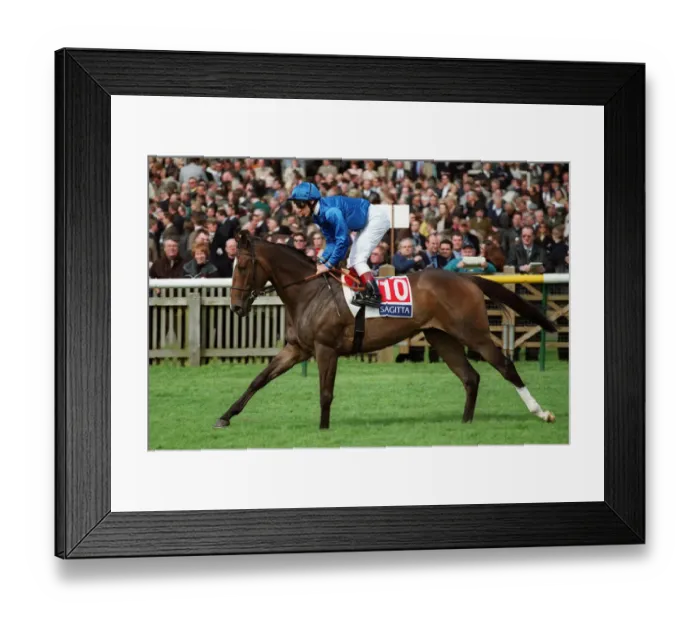 Framed Print : Muwakleh Ridden By L.Dettori Newmarket Guineas Festival Newmarket Framed Print : Muwakleh Ridden By L.Dettori Newmarket Guineas Festival Newmarket