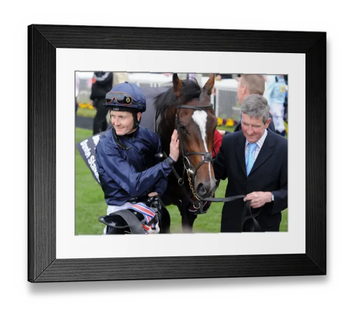 Framed Print : C. O Donoghue & Black Bear Island Wins Framed Print : C. O Donoghue & Black Bear Island Wins