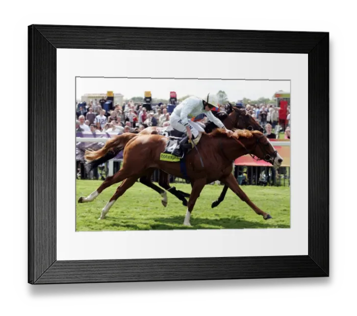 Framed Print : Tarten Bearer Wins Ahead Of Frozen Fire Ridden By Ryan Moore Framed Print : Tarten Bearer Wins Ahead Of Frozen Fire Ridden By Ryan Moore