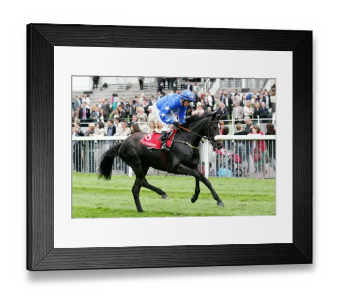 Framed Print : Veewouden Ridden By Kerrin Mcevoy York May Festival 2008 York Racecourse Framed Print : Veewouden Ridden By Kerrin Mcevoy York May Festival 2008 York Racecourse