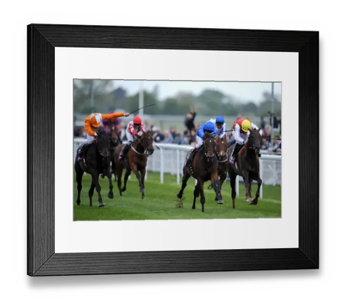 Framed Print : Yamel (C) Wins Ahead Of Mias Boy(L) & Philario (R) Framed Print : Yamel (C) Wins Ahead Of Mias Boy(L) & Philario (R)