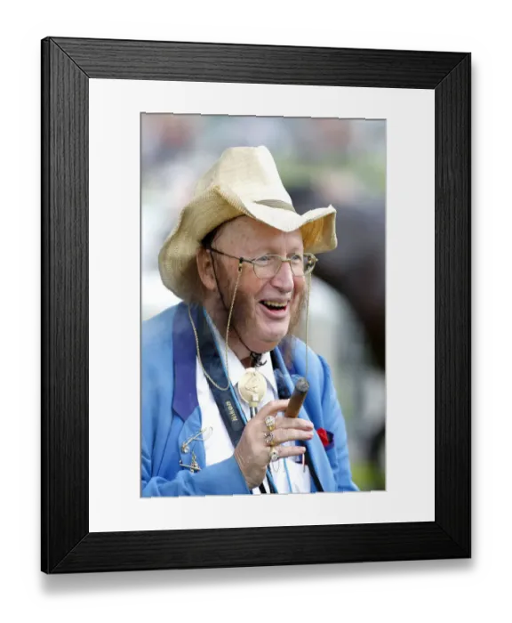 Framed Print : John Mccririck Framed Print : John Mccririck