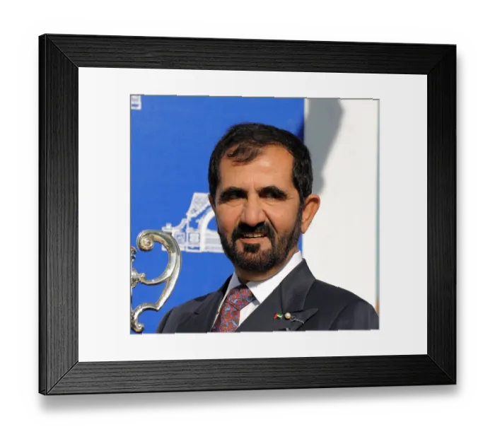 Framed Print : Sheikh Mohammed Framed Print : Sheikh Mohammed