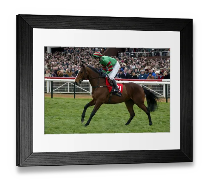 Framed Print : Tarxien Ridden By R.Greene Cheltenham Festival 2002 Cheltenham Racecourse