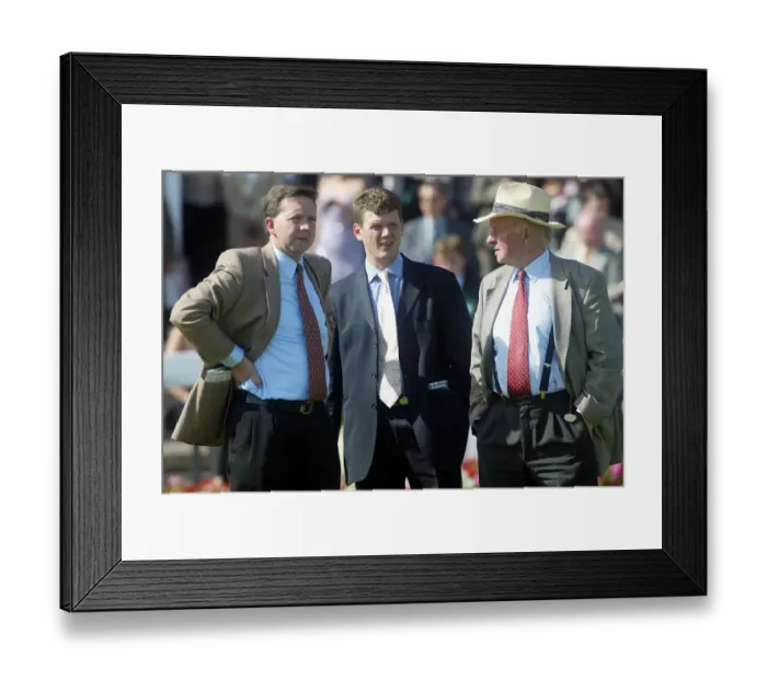 Framed Print : Tim Easterby, Andrew Balding & Peter Easterby Framed Print : Tim Easterby, Andrew Balding & Peter Easterby