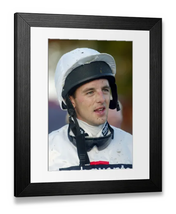 Framed Print : Alan Day Jockey Cheltenham Races Cheltenham Racecourse