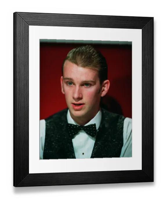 Framed Print : Peter Ebdon Framed Print : Peter Ebdon