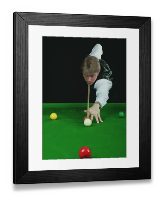 Framed Print : Stephen Hendry Framed Print : Stephen Hendry