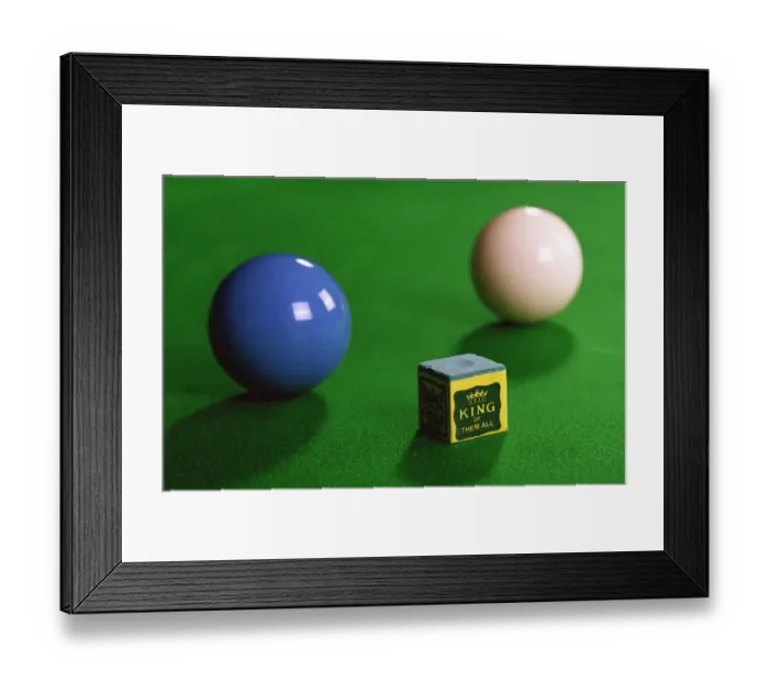 Framed Print : Balls & Chalk Framed Print : Balls & Chalk