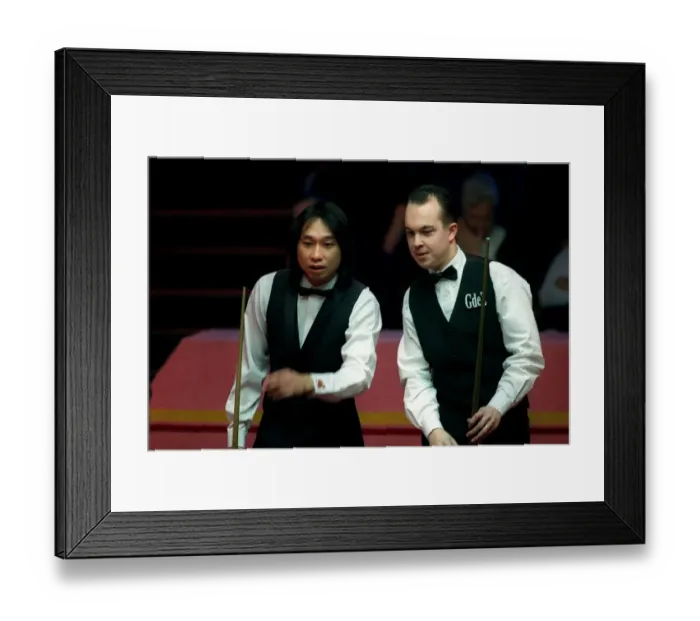 Framed Print : James Wattana & Fergal O Brien Framed Print : James Wattana & Fergal O Brien