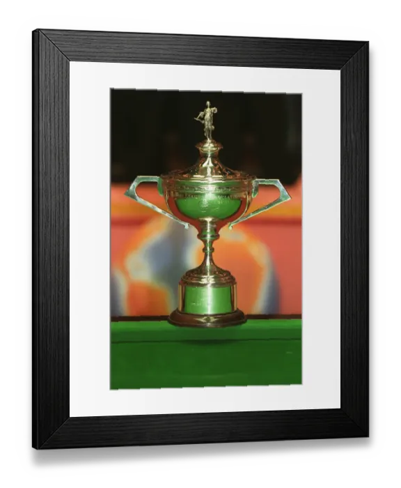 Framed Print : Embassy Snooker Trophy Framed Print : Embassy Snooker Trophy