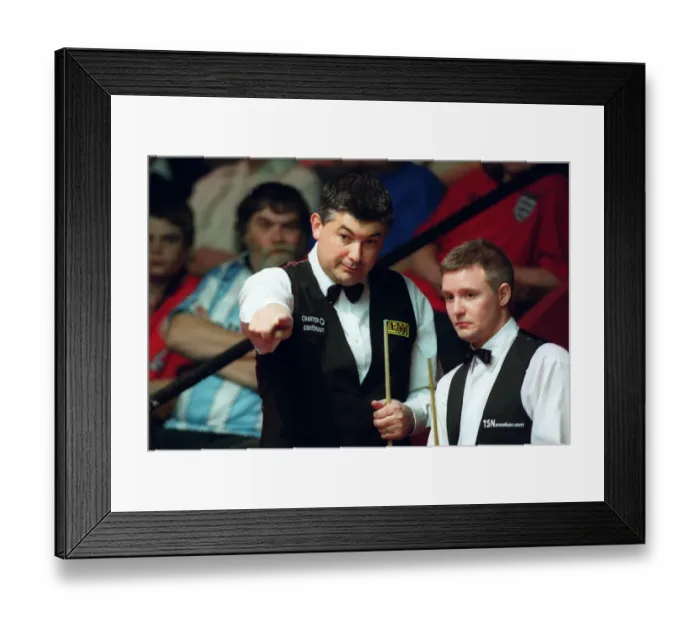 Framed Print : John Parrott & Gary Wilkinson