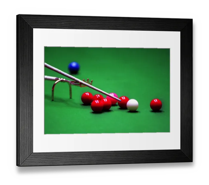 Framed Print : Bridge Rest & Balls Framed Print : Bridge Rest & Balls
