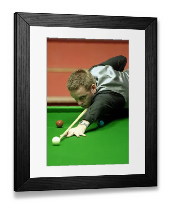 Framed Print : Joe Swail N. Ireland Embassy World Snooker Crucible, Sheffield, England 22 April 2003 Date Framed Print : Joe Swail N. Ireland Embassy World Snooker Crucible, Sheffield, England 22 April 2003 Date