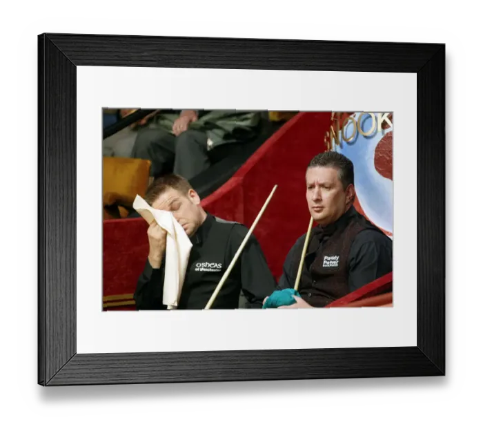Framed Print : Joe Swail & Tony Drago Framed Print : Joe Swail & Tony Drago