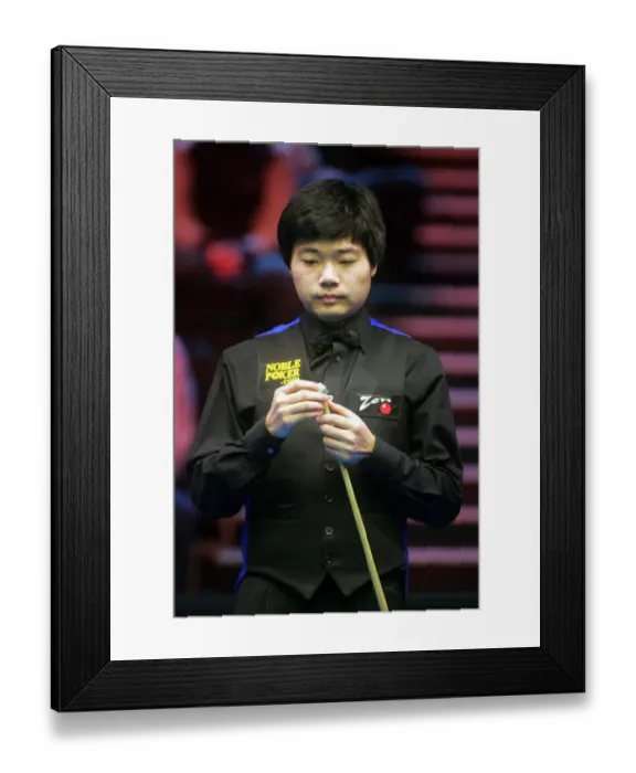 Framed Print : Ding Junhui Framed Print : Ding Junhui