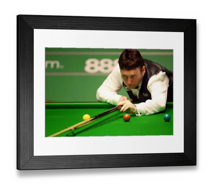 Framed Print : Jimmy White Framed Print : Jimmy White