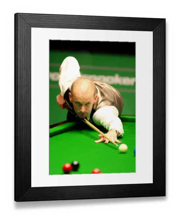 Framed Print : Peter Ebdon Framed Print : Peter Ebdon