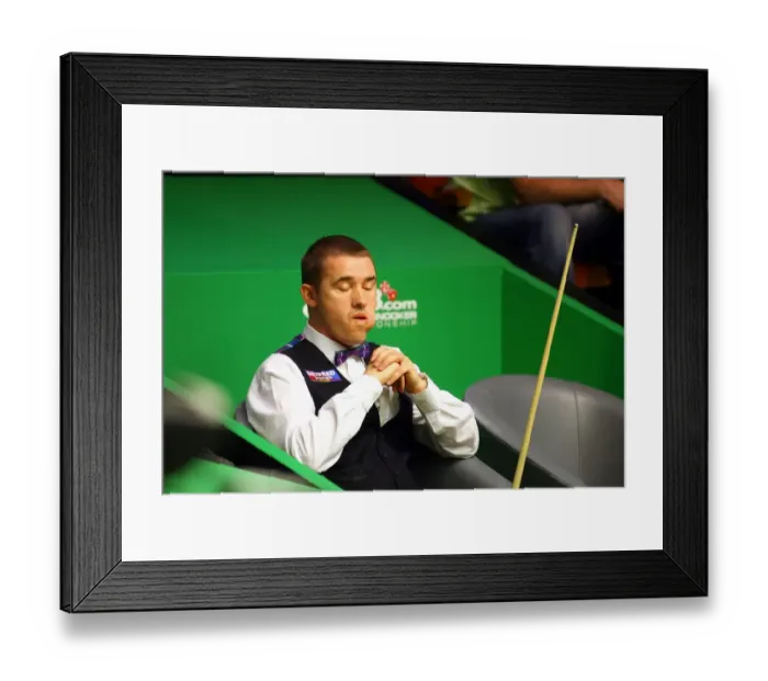 Framed Print : Stephen Hendry Framed Print : Stephen Hendry