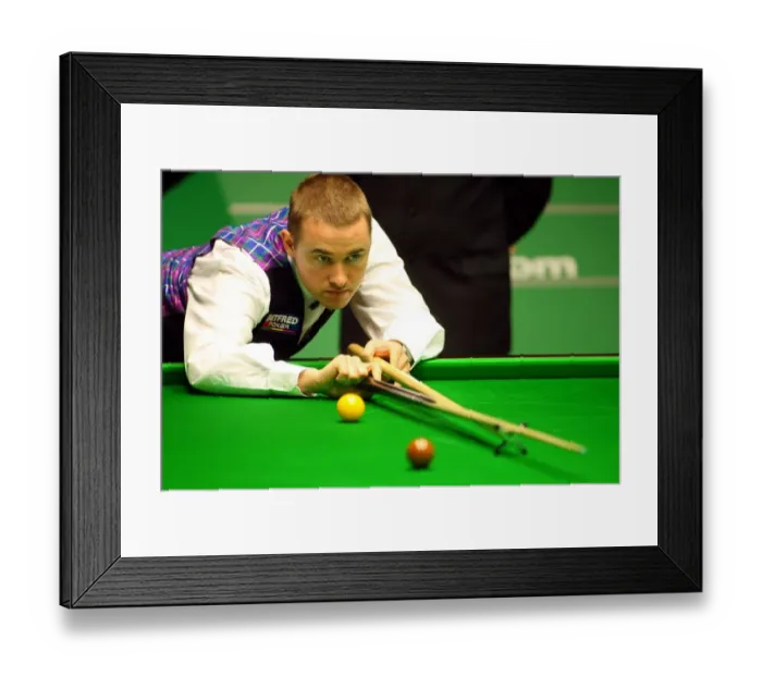 Framed Print : Stephen Hendry Framed Print : Stephen Hendry