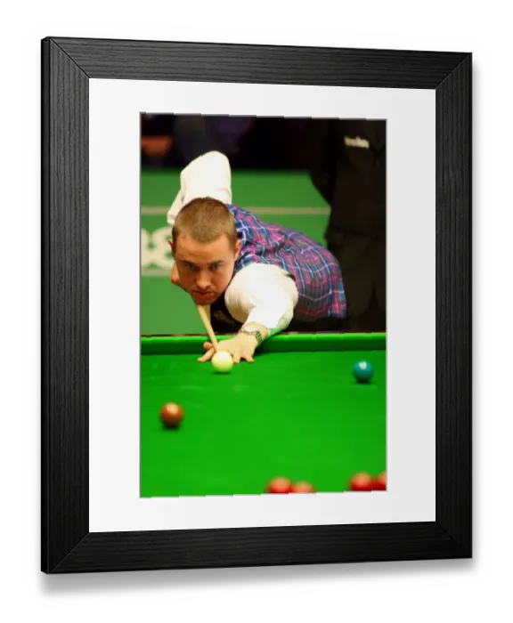 Framed Print : Stephen Hendry Framed Print : Stephen Hendry