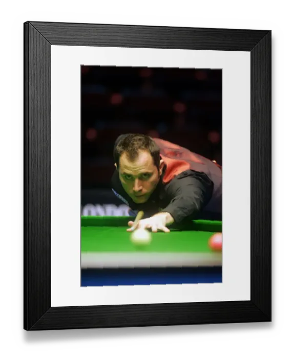 Framed Print : Joe Perry England Uk Championships 2005 The Barbican Centre, York 16 December 2005 Date