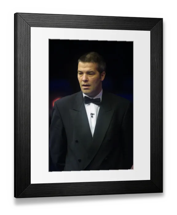 Framed Print : Jan Verhs Referee Uk Championship 2001 Barbican Centre, York 09 December 2001 Date Framed Print : Jan Verhs Referee Uk Championship 2001 Barbican Centre, York 09 December 2001 Date